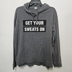 Champion "Get Your Sweats On" Weekend Loungewear Hoodie Kangaroo Pouch L - XL